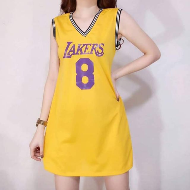 lakers jersey dresses