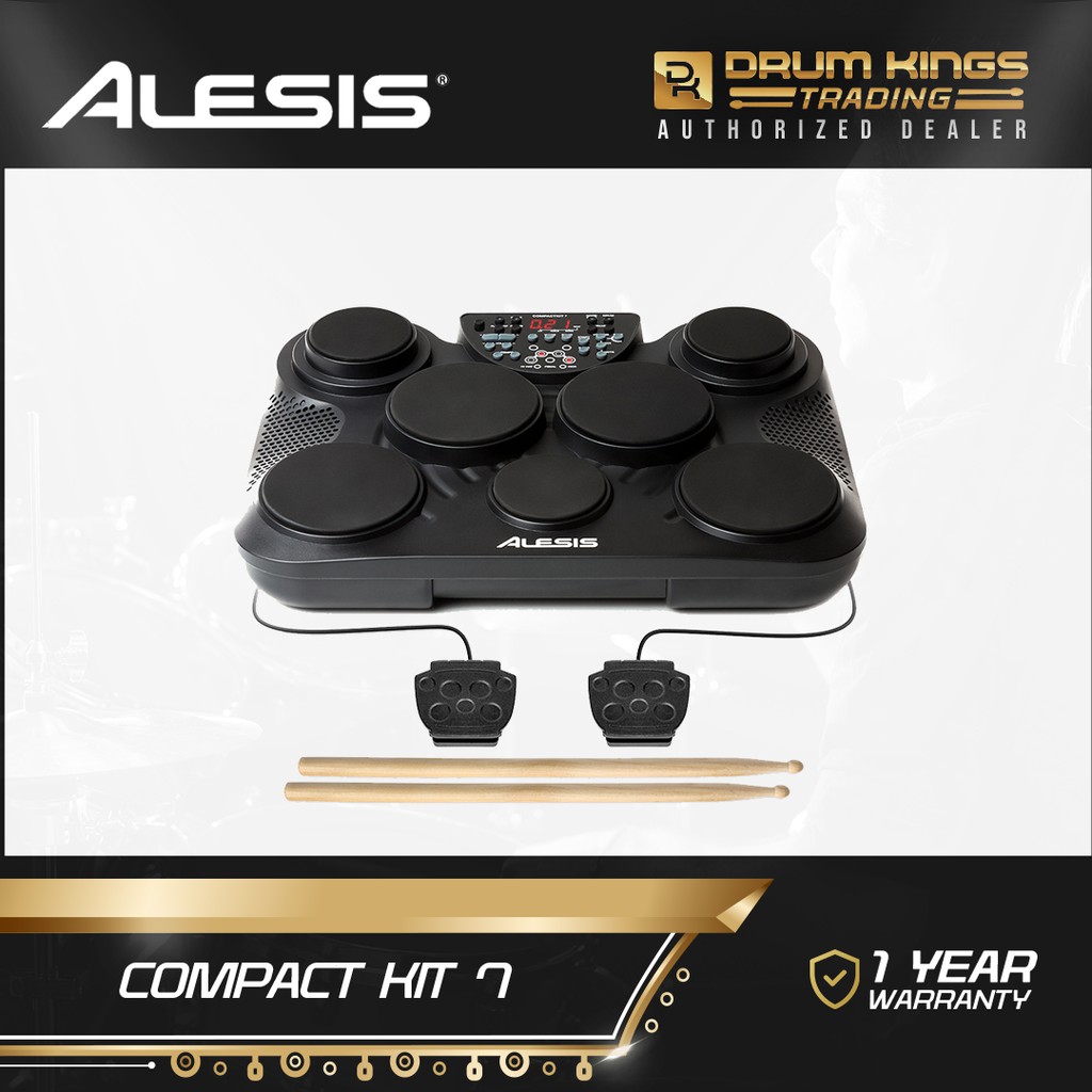 Alesis 7-Pad Portable Drum Pad Compact Kit 7 | Shopee Philippines Alesis 7-Pad Portable Drum Pad Compact Kit 7 | Shopee Philippines