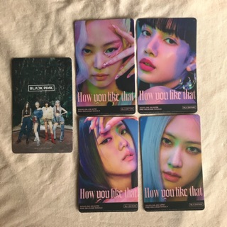 BLACKPINK HOW YOU LIKE THAT UNOFFICIAL PHOTOCARDS | Shopee Philippines