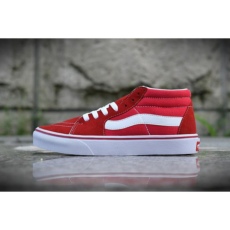 mens sneakers red