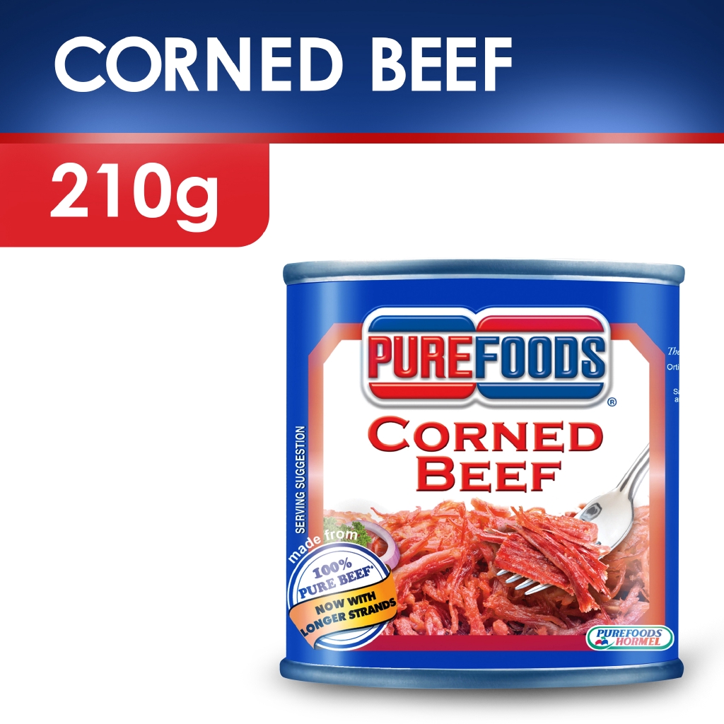 Purefoods Corned Beef (210g) Shopee Philippines