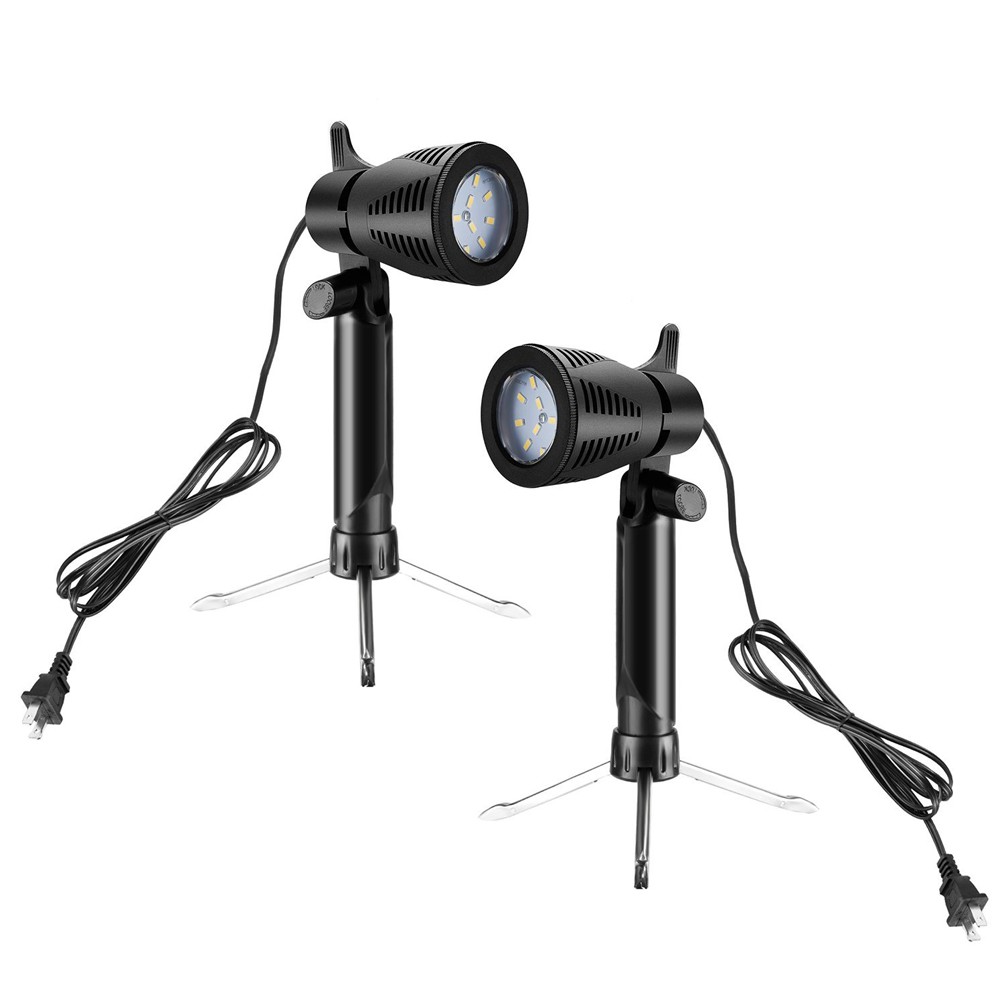 Set of 2 Portable Photography and Lightning Studio LED Light (No