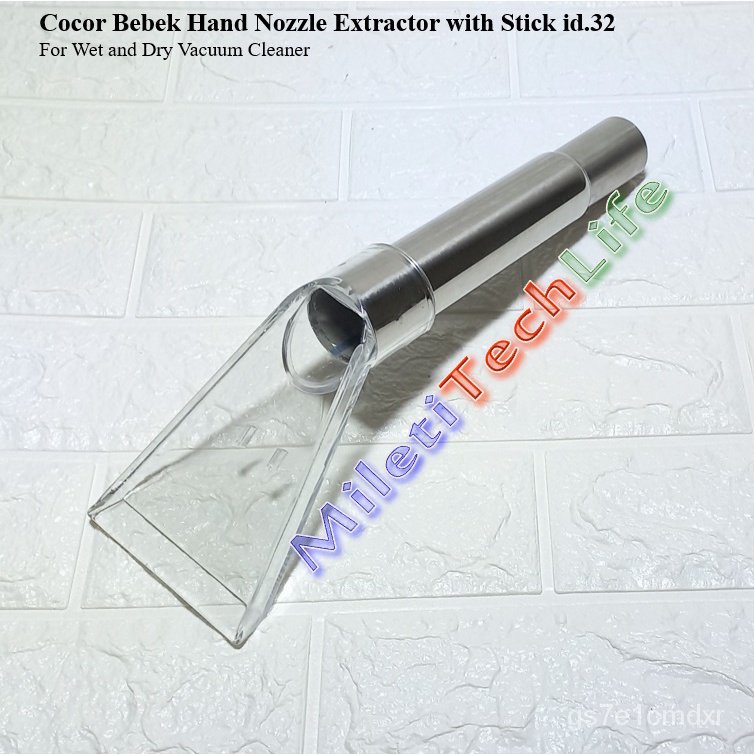 Cocor Bebek Vacuum Extractor id.32 Hand Nozzle Extraction for Wet and