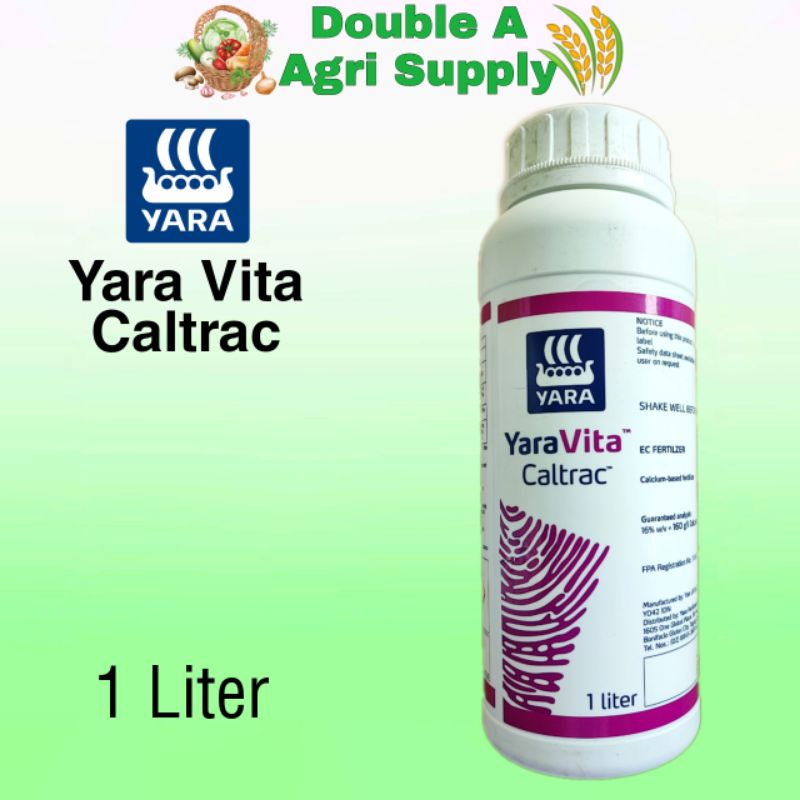 Yara Vita Caltrac Foliar Fertilizer 1 Liter Shopee Philippines