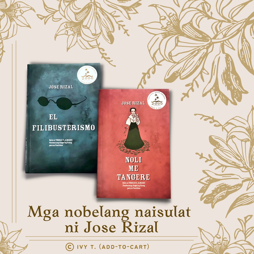 Noli Me Tangere At El Filibusterismo Adarna House Pure Novel