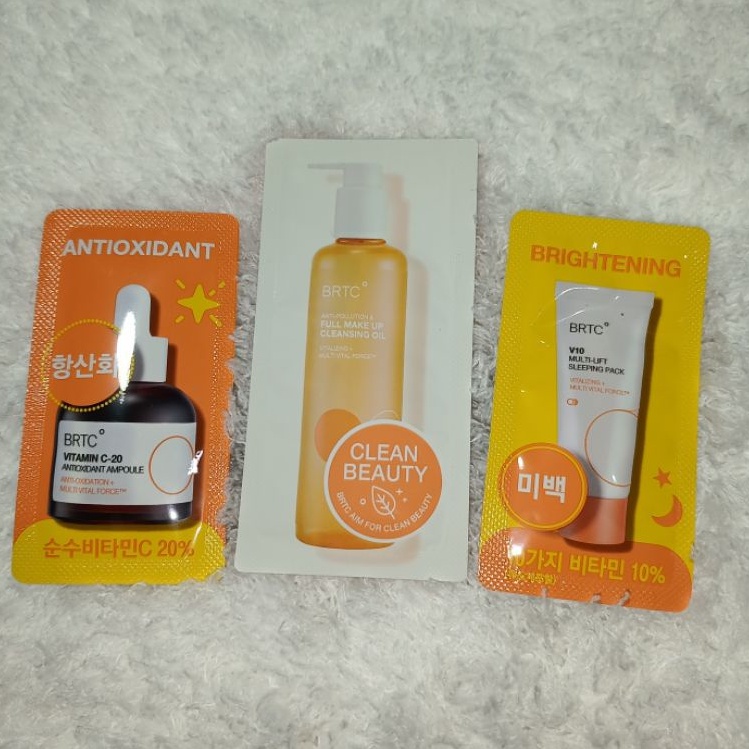 BRTC Sachet/V10 Multi Lift Sleeping Pack/Vitamin C 20 Antioxidant ...