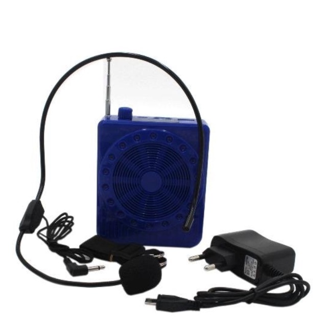 lapel microphone with speaker