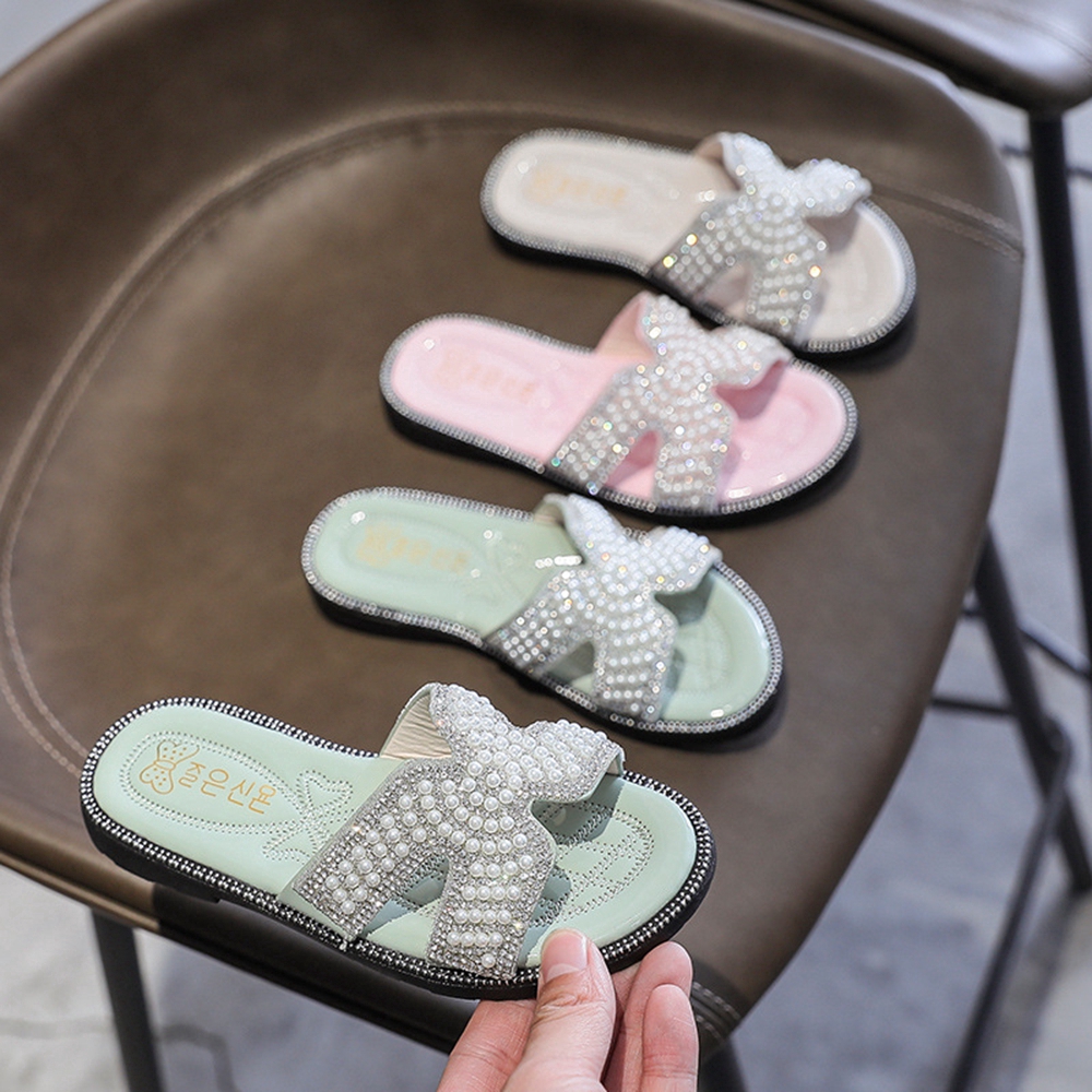 baby girl slippers size 4