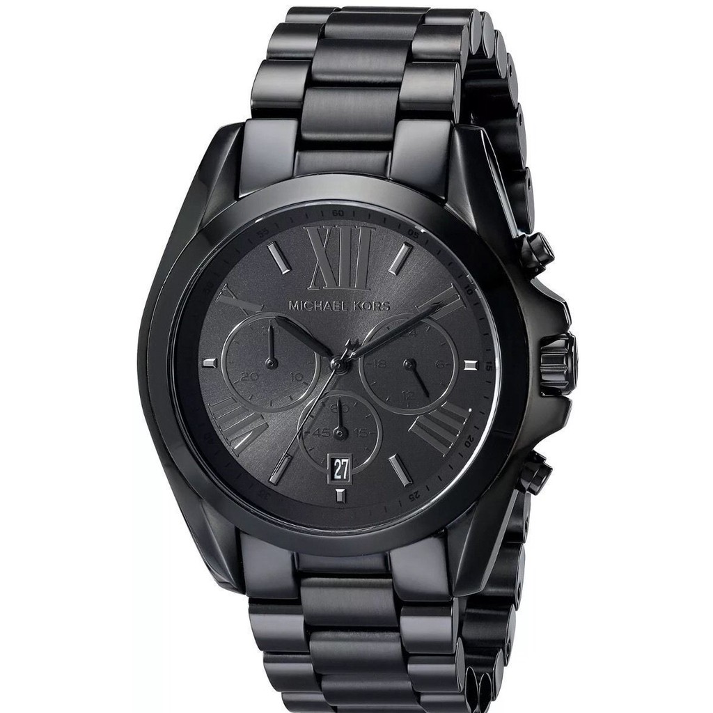 Black Stainless Steel Watch 