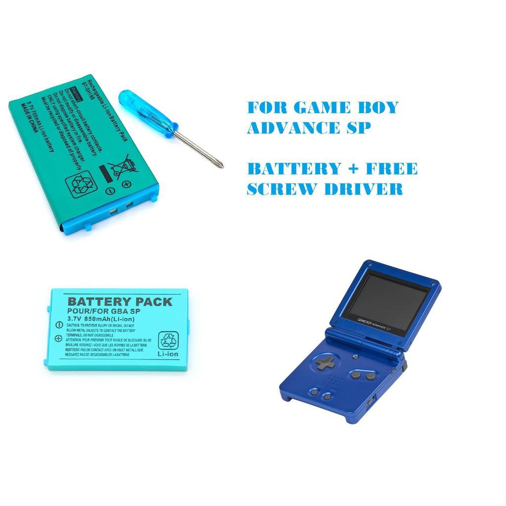 gameboy❁✷☃Nintendo GBA Battery Gameboy Advance SP Battery Pack | Shopee  Philippines