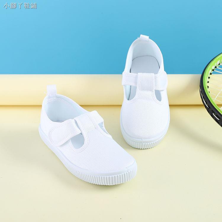 baby girl white canvas shoes
