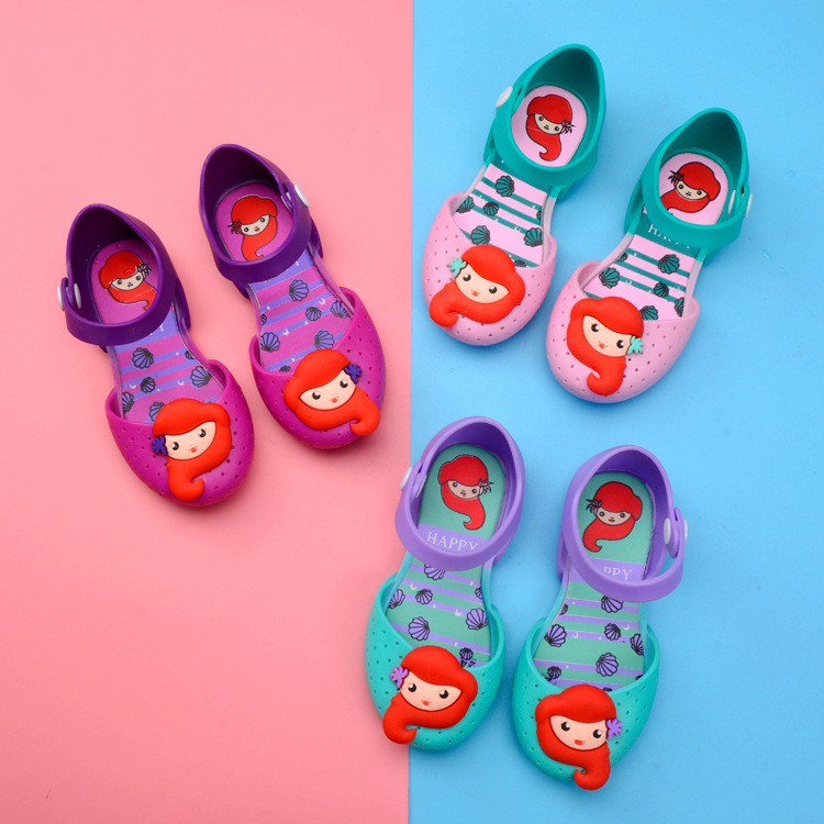 mermaid jelly shoes