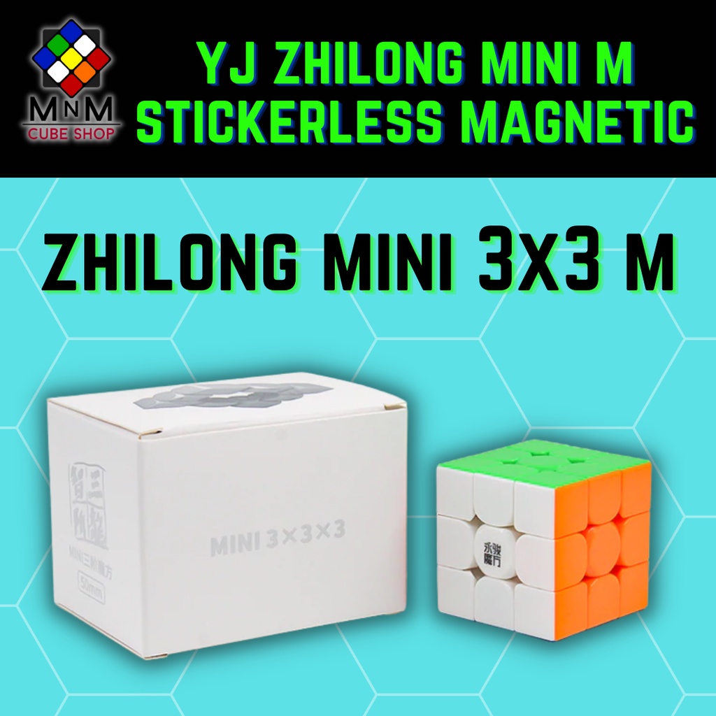 YJ Zhilong Mini 3x3 / 4x4 / 5x5 M Stickerless Magnetic 3x3x3 / 4x4x4 /  5x5x5 Puzzle | Shopee Philippines