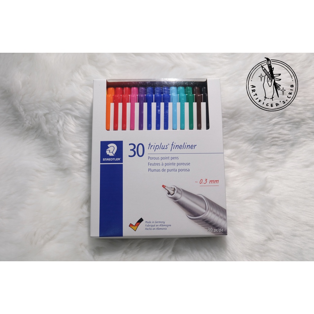 Staedtler Triplus Fineliner Pens 0.3 by 30s Shopee Philippines