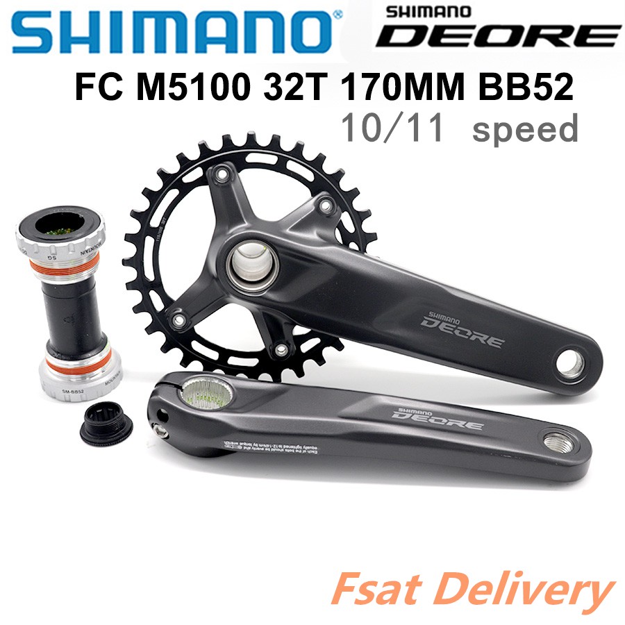 shimano m5100 crankset