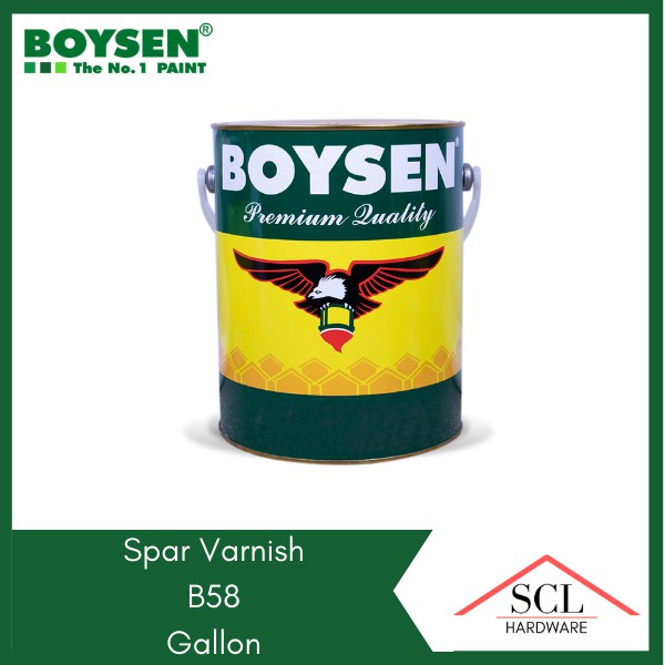 BOYSEN Spar Varnish B58 Gallon Shopee Philippines