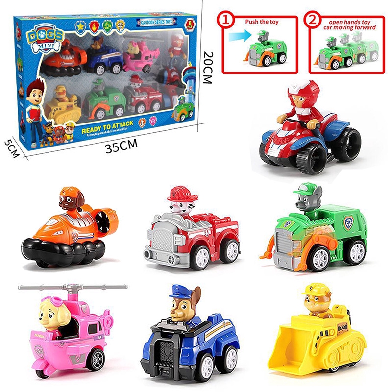 paw patrol racer set