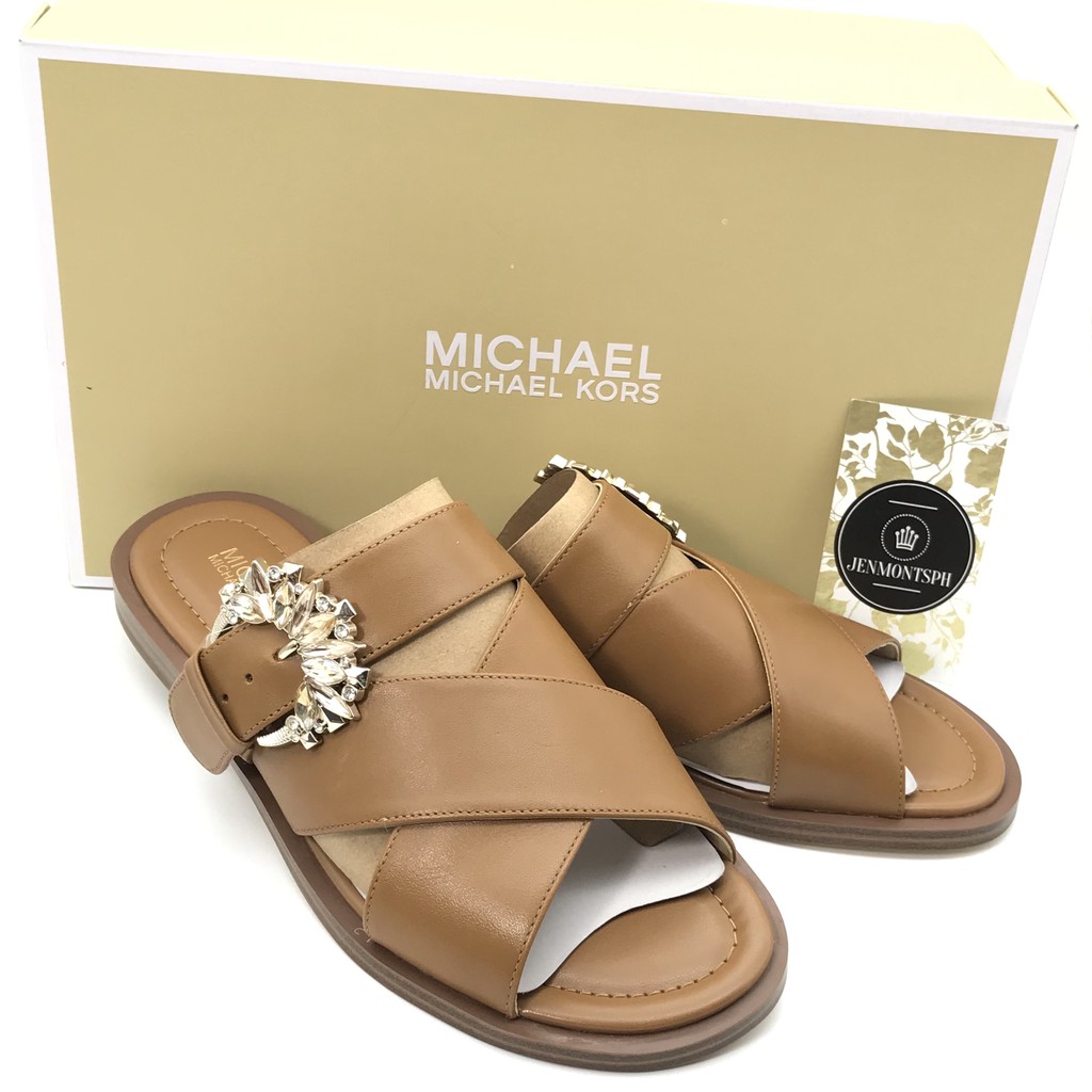 michael michael kors frieda slide flat sandals