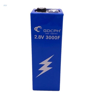 3000F Super Farad Capacitor Long Foot Low ESR High Frequency Ultracapacitor 2.7V