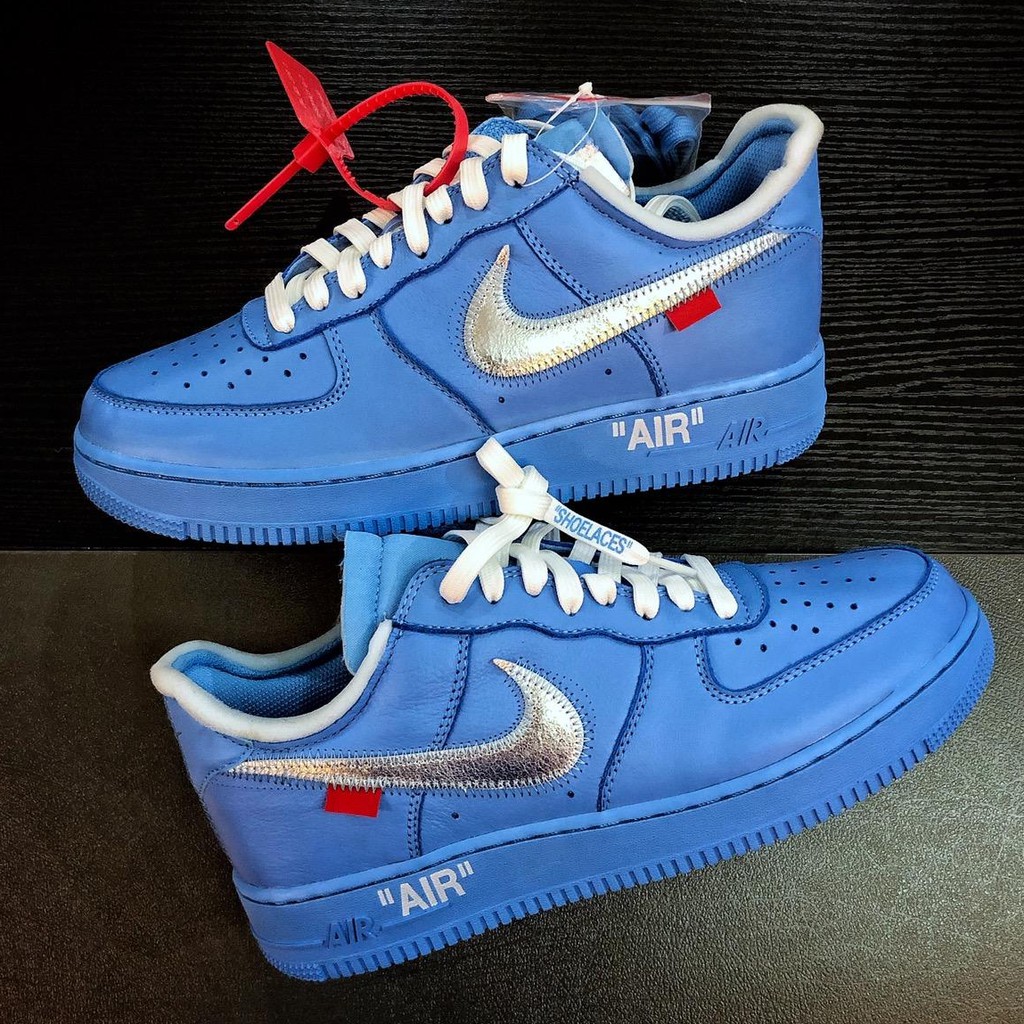 nike air force 1 off white blue price