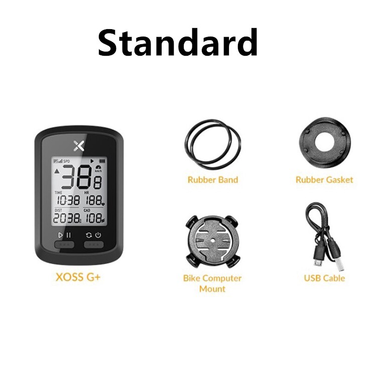 xoss bike computer g  wireless gps speedometer