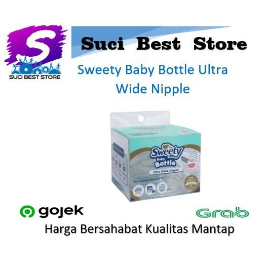 Sweety Baby Bottle Ultra Wide Nipple Bandung By Holy Best Store