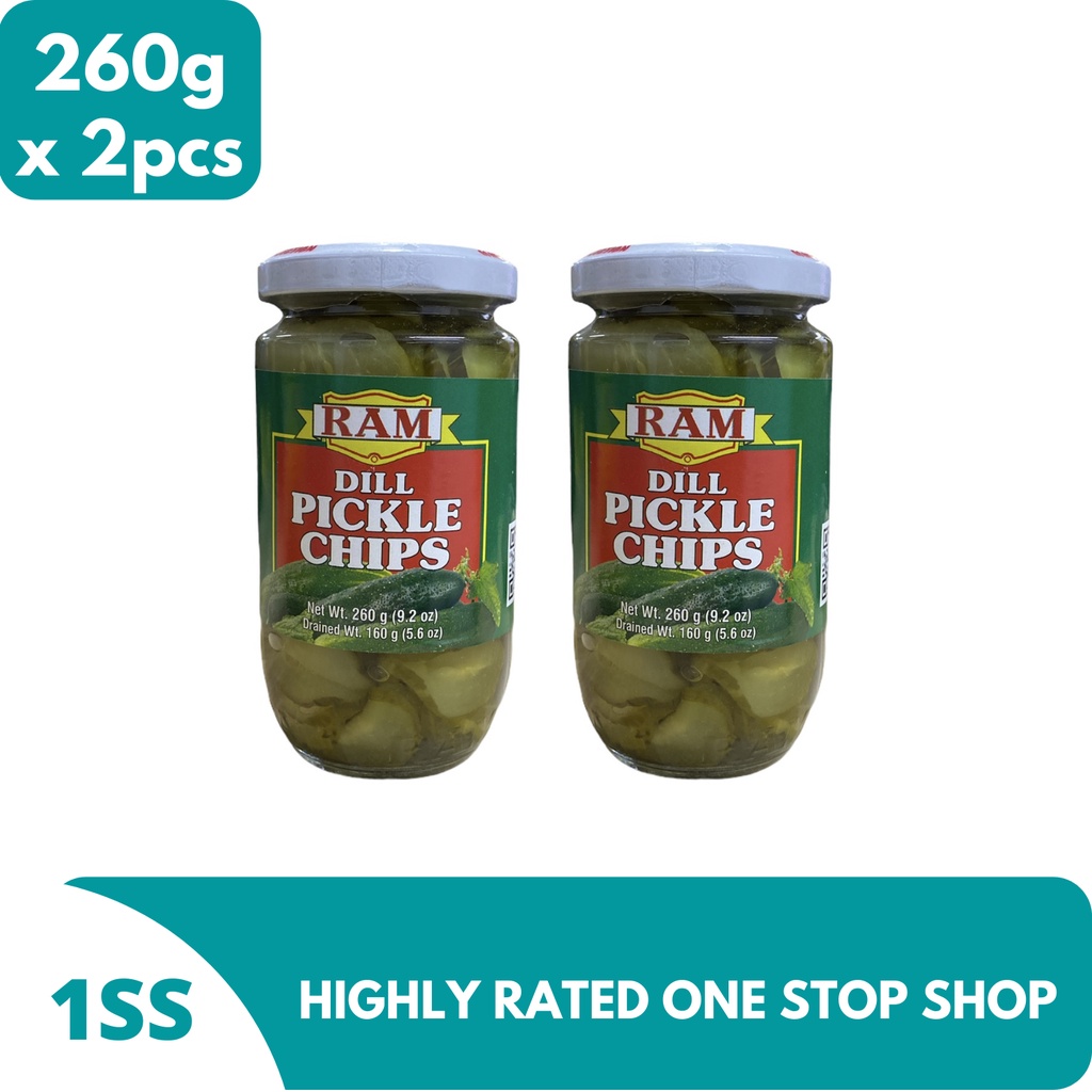 Ram Dill Pickle Chips 270g x 2pcs Shopee Philippines