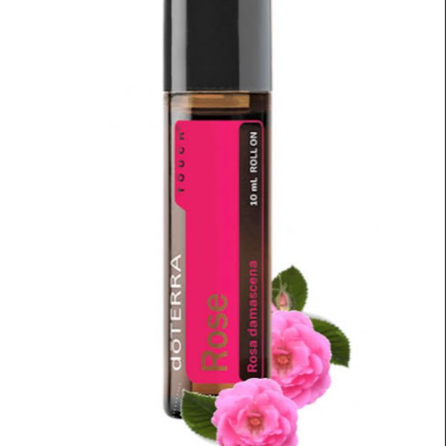 Doterra Rose Touch 10ml roller essential oil on hand | Shopee 