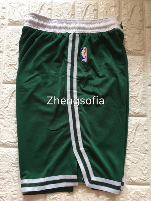 celtics jersey shorts