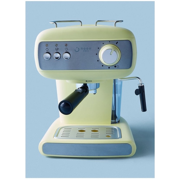 noon east 15Bar Espresso Coffee Making Machine 1.2 l CM8500AGS Light Yellow Shopee Philippines