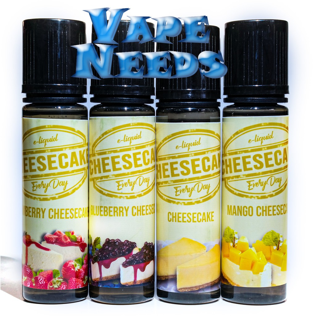 Cheesecake Everyday 60ml Vape Juice E Liquids 3mg 6mg 9mg Shopee