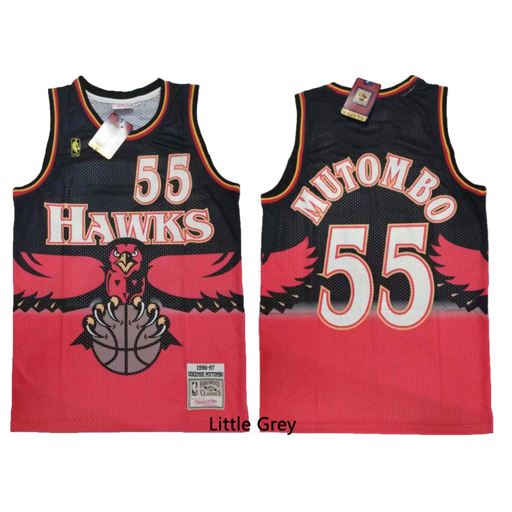 NBA Atlanta Hawk 55 Dikembe Mutombo 