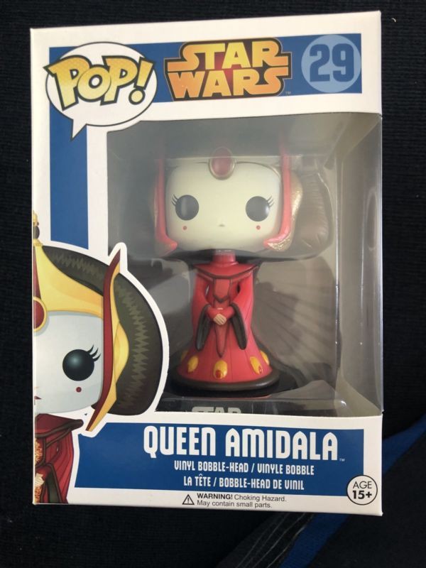 queen amidala pop figure