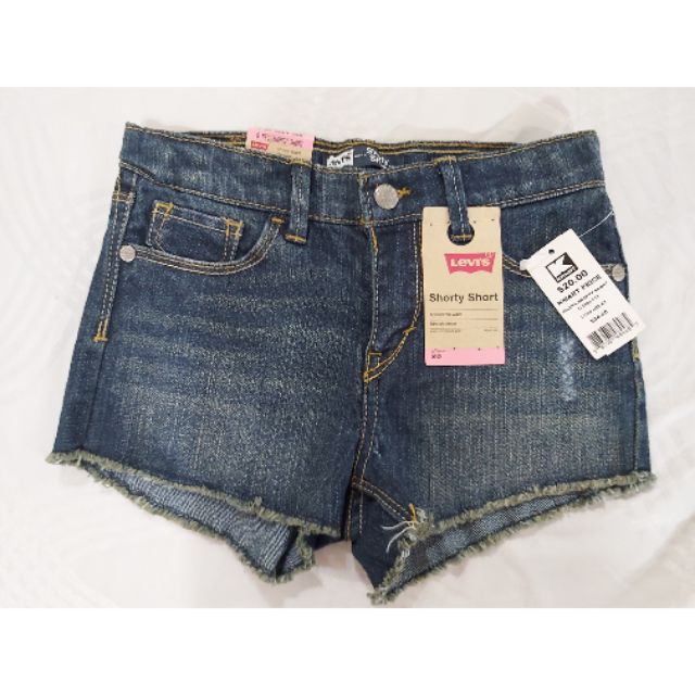 kids levi shorts