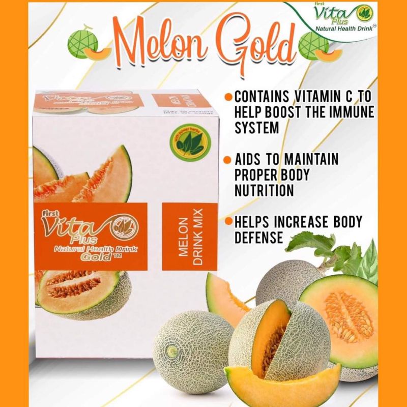 First Vita Plus Melon Gold (20 sachets) Shopee Philippines