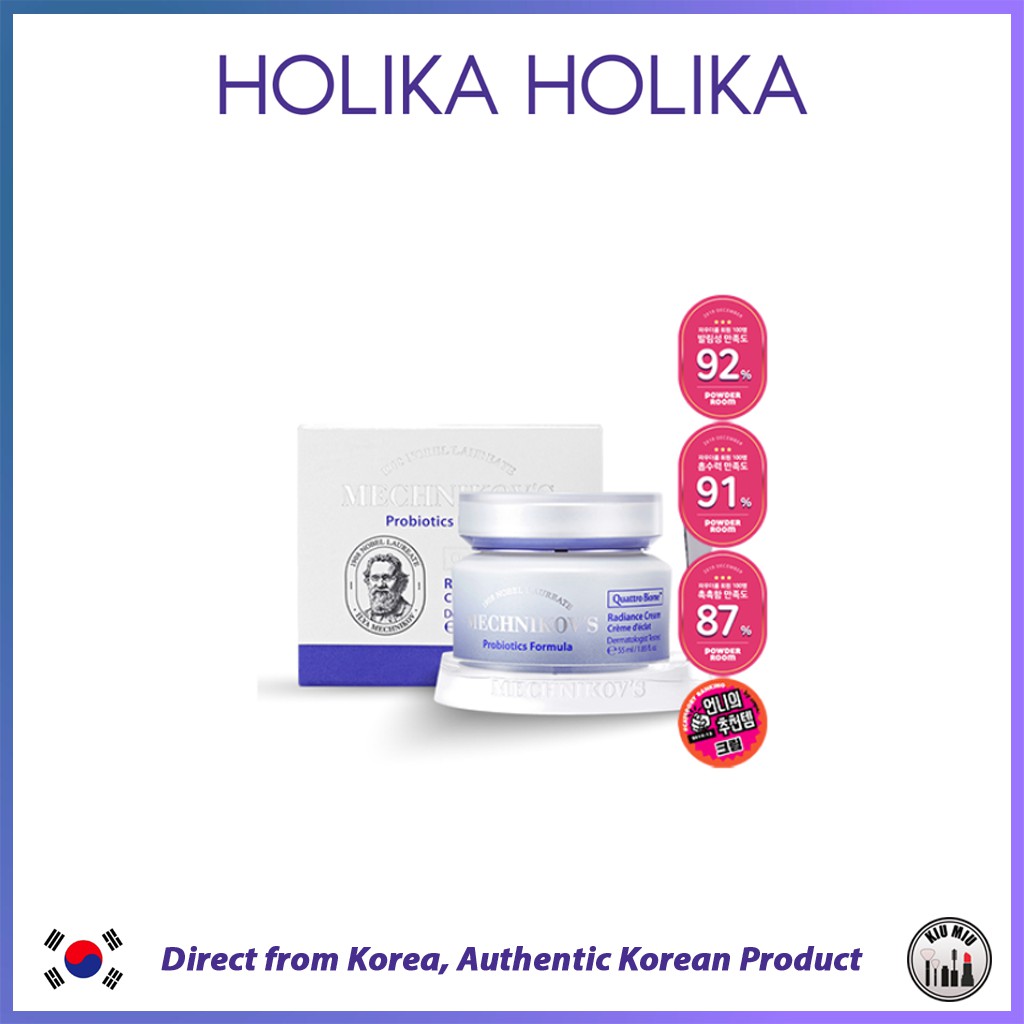 mechnikov's probiotics formula radiance cream