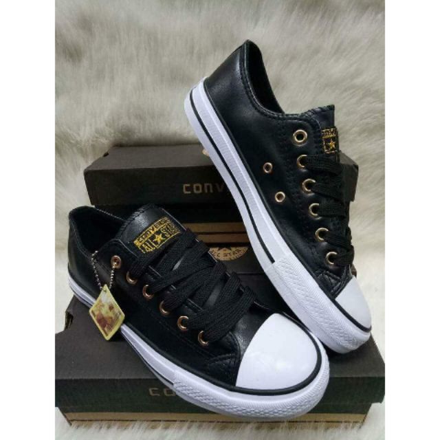 converse leather shoes