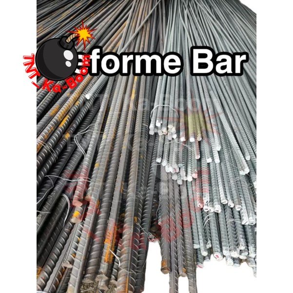 Deforme Bar/Bakal Size 8mm, 9mm, 10mm, 12mm, 16mm Length 50cm, 100cm