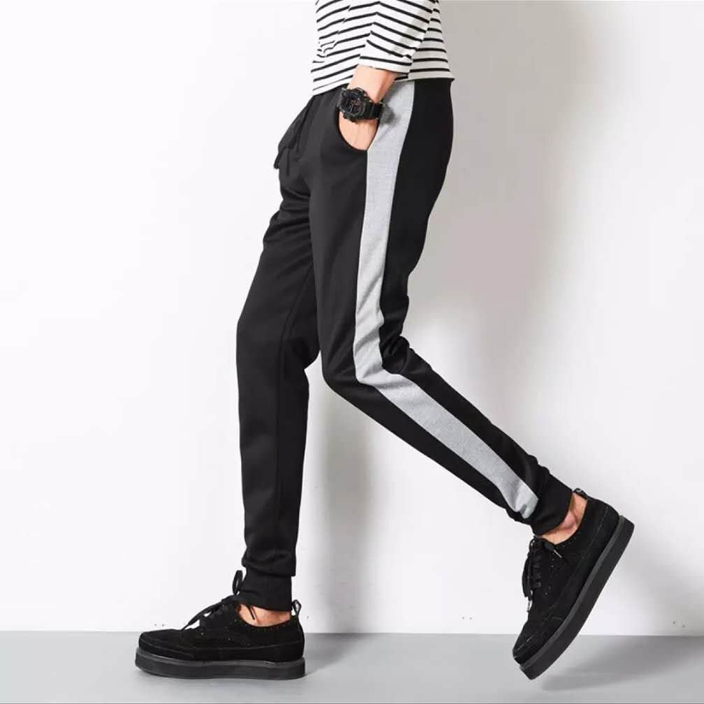 Korean fashion sports trousers new jogger pants cotton Unisex | Shopee ...