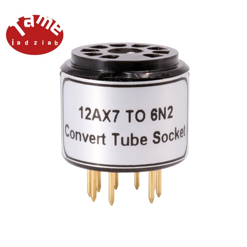 1pc Tube Socket Adapter Ecc83 12ax7 To 6n2 6n1 6n6 Converter Vintage Audio Diy Mqzt Shopee