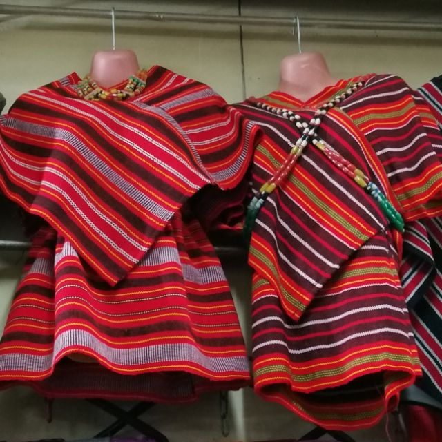 Igorot attire poncho and skirt kids and adult | Shopee Philippines