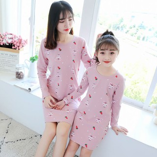 girls long sleeve night dress