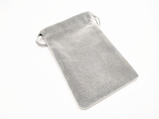 Soft Velvet pouch bag case for Earphone Earbuds MP4 MP3 Player #3