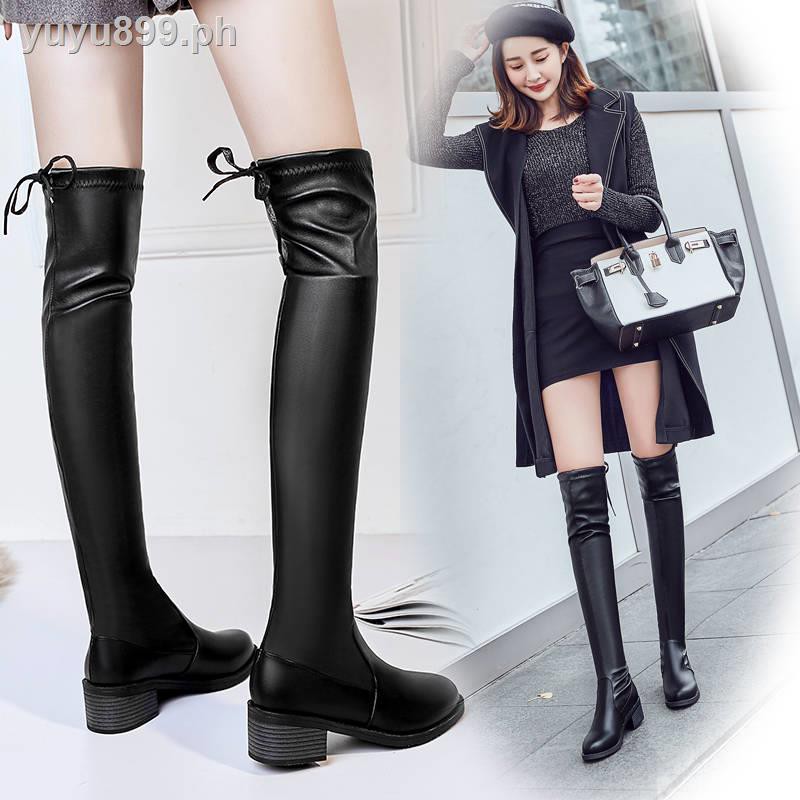 soft leather knee high boots womens