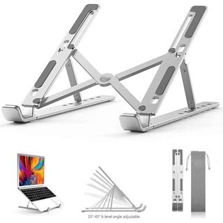 Plastic adjustable laptop stand foldable portable laptop MacBook stand