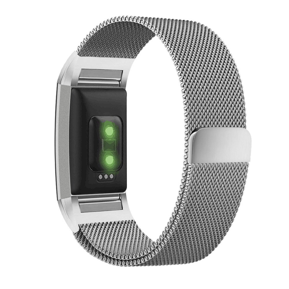 fitbit charge 2 silver band