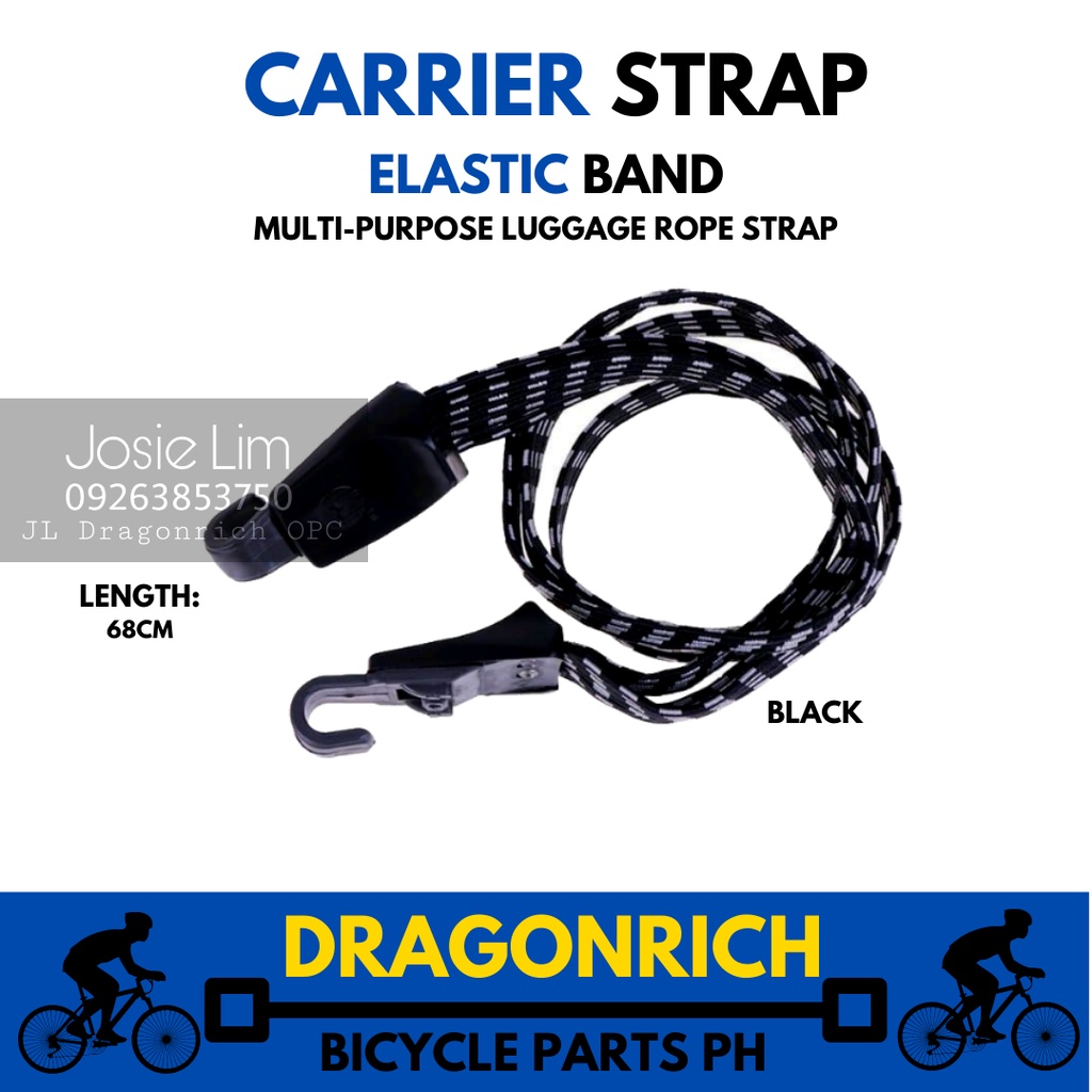 Bike Luggage Rack Carrier Elastic Band Bicycle Cargo Racks Tied Tali ...