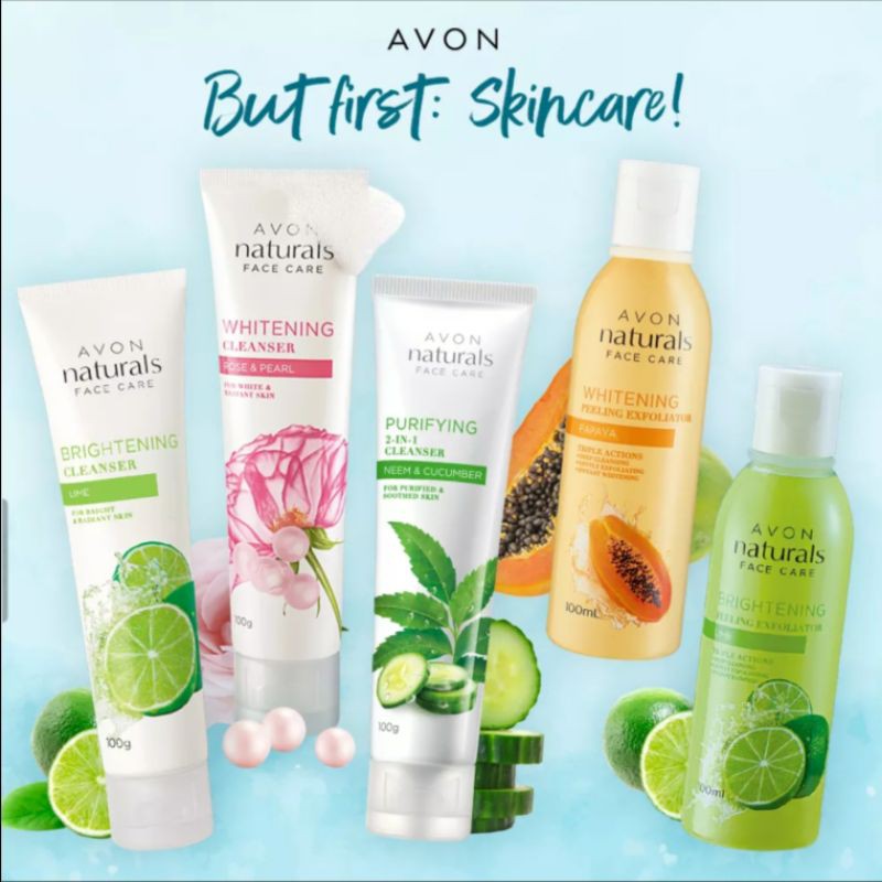 AVON NATURALS CLEANSERS AND EXFOLIATORS Shopee Philippines