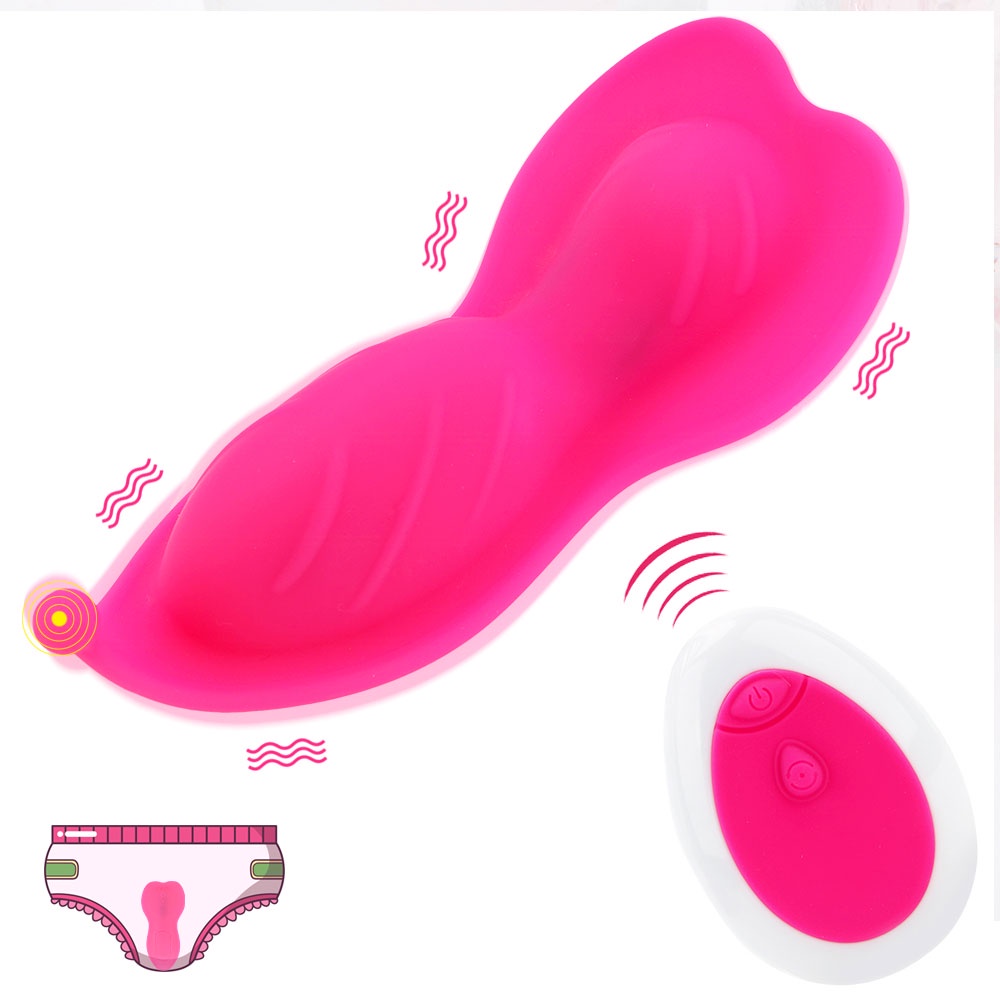 G Spot Clitoral Stimulator Wearable Butterfly Dildo Vibrator 10