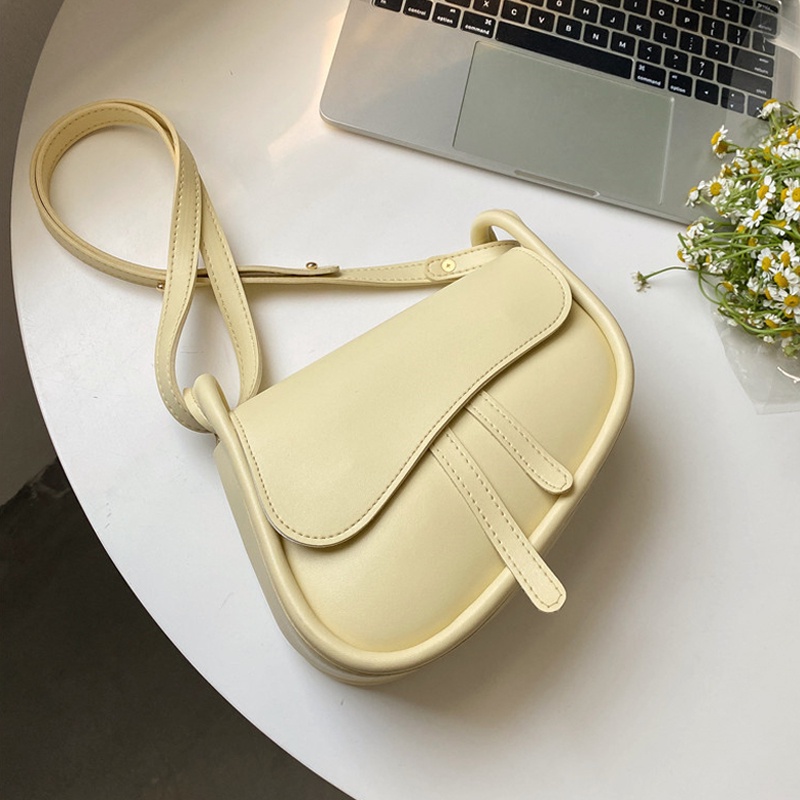 French Niche Design Underarm Bag 2022 New Fashion Korean Saddle Bag Ins ...